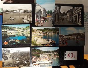 TVEDESTRAND 8 storformat med bilder fra byen og området