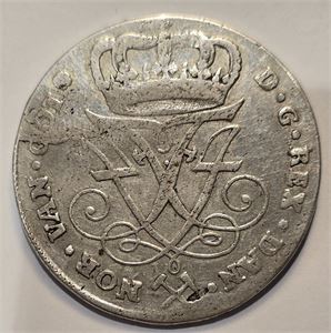 1 krone 1726, 16 skilling 1717 samt en 12 skilling 1722. 1-/2