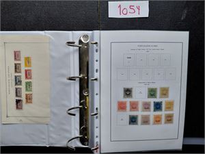 PORT. GUINEA Fyldig samling gammelt i ringperm. Mi 250 er med. Også en god del postfriskt Acores/Madeira 1980-95 bak i permen inkl miniark