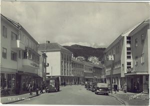 MOLDE, gateparti, utgiver Normann, brukt 1954.