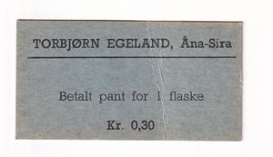 Kreditmerke Torbjørn Egeland, Åna-Sira