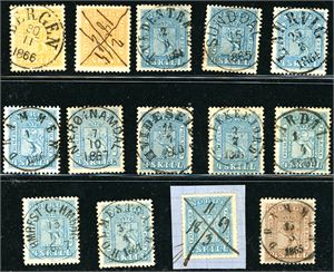 6,8,10. To 2 skill, elleve 4 skill og en 24 skill. God kvalitet.