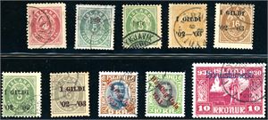 Iceland. A well filled collection to 2000 in a Davo-album, but some mixed quality in the begining. A couple of the "I Gildi" have certificate.