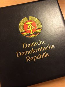 Tyskland DDR , 1949 - 1955 **/stemplet.  En del merker flott DAVO album