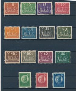 SVERIGE xx Mi 144-58, 1924 Postkongress (€ 1300)