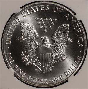 1 dollar 1991 USA MS69 Eagle