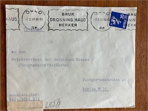 SENSUR-brev sendt til Tyskland