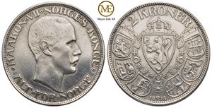 2 kroner 1913 Haakon VII. Kv.01