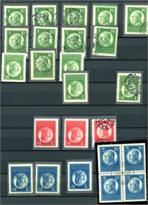Sweden. Duplicates in two stockbooks.