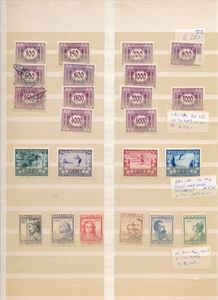 ØSTERRIKE x 3 serier på plansje (€ 250 når hengslet er regnet til 30-40% av xx)