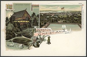 St. Hanshaugen. 96 kort i småformat.
