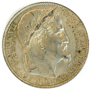 Danmark. 2 Rigsdaler 1868. 1+