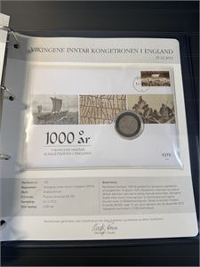 Vikingene inntar kongetronen i England