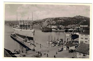 KRISTIANSAND S (Mittet 32) Flott kort postsendt 1935