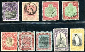 British Commonwealth. A collection to 1935 in a New Ideal-album vol. 1. Mostly used. A very unusual offer!