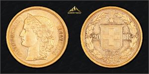 20 Franc 1886