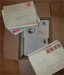 Brevlot Eske m/3-400 brev, mest Norge (95%), C6-typer. 1910/90. Mest ok kvalitet