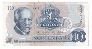 10 kroner 1979 HS