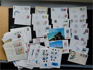 Bunke spesialstempler på 7cm, FDC og noen PU-kort. Stort sett ikke gammelt, FDC-ene stort sett Postens fra 1990-tallet