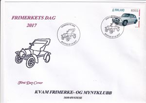 Kvam frimerke og myntklubb.  Frimerkets dag 2017