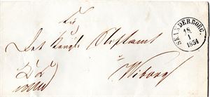 Danmark. Brev til Viborg 1854