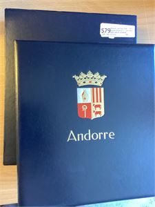 Andorra, samling 1928 - 2017 (Spansk Andorra) ** / stemplet i DAVO album m/kassett