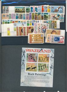 SWAZILAND xx diverse utgaver 1967-81. Noen ikke medregnet (€ 43)