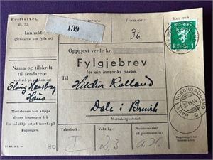 Følgebrev stmpl. Haus i Nordhordland