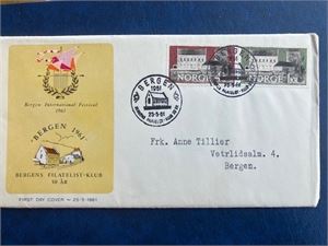 NK 496-97 Håkonshall FDC