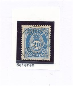 Nk 54 V o. Fullstemplet "BEIEREN"