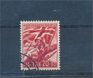 Nk 259 o. Legionen med torings hjørnestempel. Utrop 360 på en annen auksjon