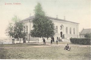 Drammen, Toldboden (NK1793) kolorert kort  UB