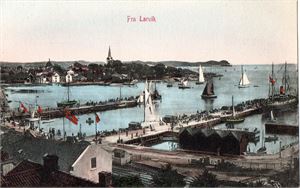 Postkort. Fra Larvik