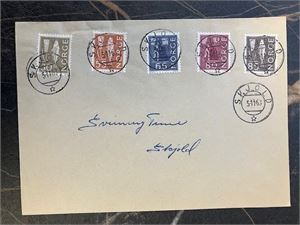 NK 518.523,526,527 og 528 Bruksmerker FDC