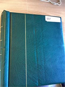 Grønland , samling **i Leuctturmalbum1938 - 2008 samt Thuleog noe pakkepost  stemplet.  Noen hefter mm. Bakerst