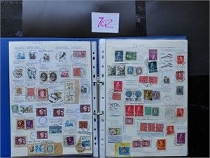 STEMPLER - TROMS / FINNMARK 1 ringperm fra samme samling som objekt 215.13 sider Troms og 8 sider Finnmark. Gammelt og nytt