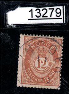 Nk 45 II o. Rettvendt "LYNGØER" Flate tagger venstre side