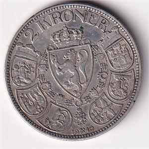 2 kroner  1910