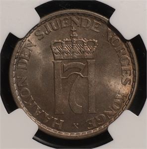 1 krone 1953 Norge MS63