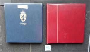 Omtrent komplett postfrisk samling 1942-79. Baksider på de beste merkene er sjekket. Medfølger lignende album 1941-71 blandet brukt/ubrukt uten de store gledene. Pene album som koster MYE mer enn utrop