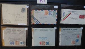 SENSURBREV 6 brev fra Sør- og Mellomamerika