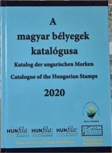 UNGERN-HUNFILA specialkatalog av de Ungerska Frimärken utgiven 2020, vackert illustrerad, texten är på ungerska.