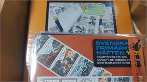 SVERIGE parti diverse ** ur abonnemang cirka 1000kr i nominal samt häftesårssatser 1985-1989 inkl.