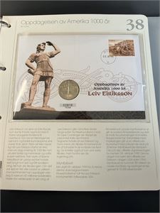 Nr 38 Leiv Eiriksson Oppdagelsne av Amerika 1000 år
