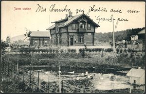 Jaren station. Brukt i 1908. K-2
