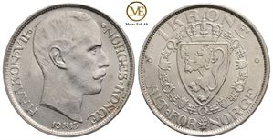 1 krone 1913 Haakon VII. Kv.0