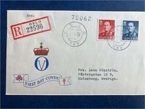 NK 458 og 465 Olav FDC