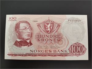 100 kroner 1966 F