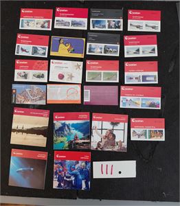 HEFTER xx 22 nyere hefter. Oppgitt pålydende 4444 kroner i 2025