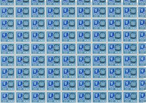 428/30. Norwex 1955. 1000 serier i helark av 100. HA. (360.000,-).